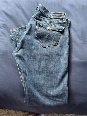 Levi's Indigo Blue Classic Five-Pocket Jeans